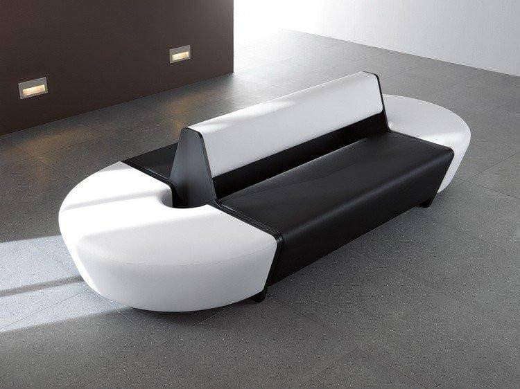 Magnes Loungesofa, polstret sæde og ryg - 233 x 126 x 78 cm Prisgruppe 2.