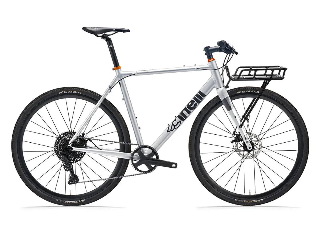Cinelli Zydeco Silver Bootleg 2024 - Microshift 1x10sp - Shining - 002 / L / SILVER BOOTLEG