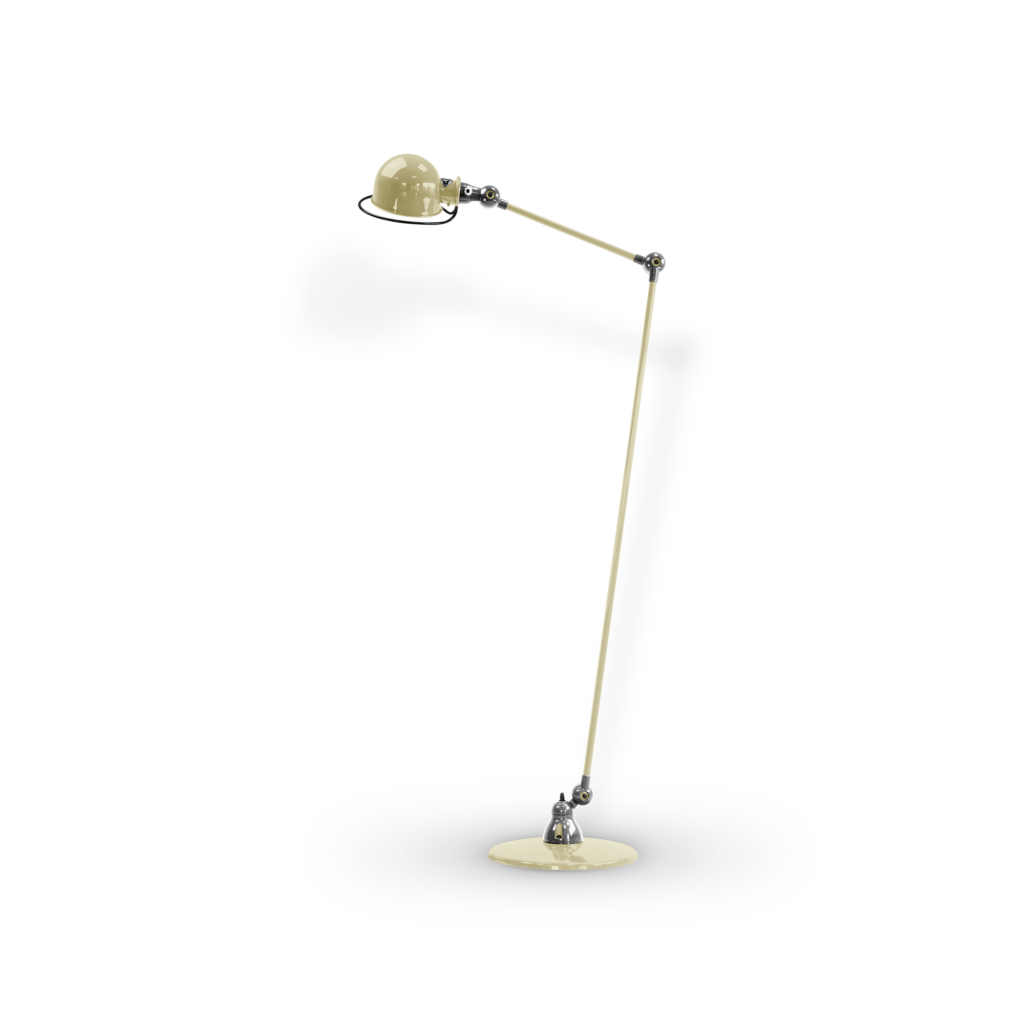 Loft D1240I gulvlampe fra Jieldé - Ivory / Blank/poleret