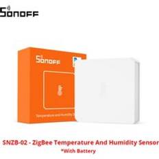 Sonoff snzb -02 temperatur- och fuktighetssensor synkroniseringsdata i realtid via e-welink-appen fungerar med sonoff zbbridge ifttt smart home