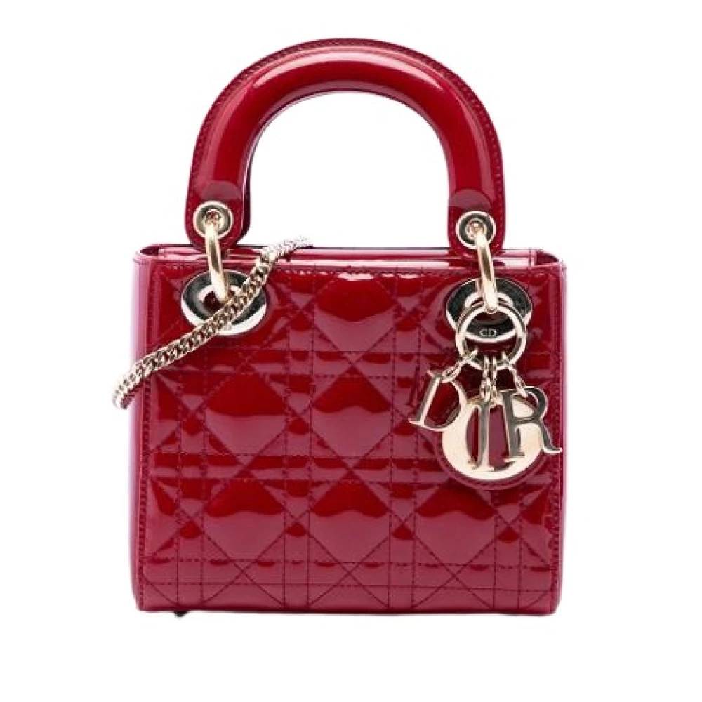 Dior Vintage - Pre-owned Lady Dior Mini Bag Vintage - Dam - ONE Size - Läder