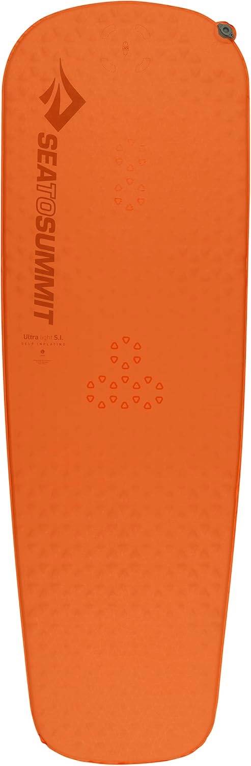 Sea To Summit Ultralight Self Inflating Mat Large Orange isolerat liggunderlag