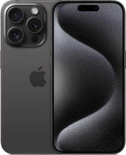 iPhone 15 Pro | 128 GB | Dual-SIM (2 x Nano-SIM) | svart titan