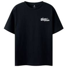 Name It T-shirt - NkmKillian - Sort - Name It - 7-8 år (122-128) - T-Shirt