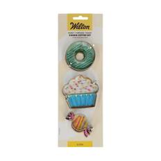 Ustickarset – Donut, Cupcake och Godis 3 delar, Wilton