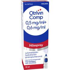 Otrivin Comp, nässpray, lösning 0,5 mg/ml + 0,6 mg/ml, 10 ml