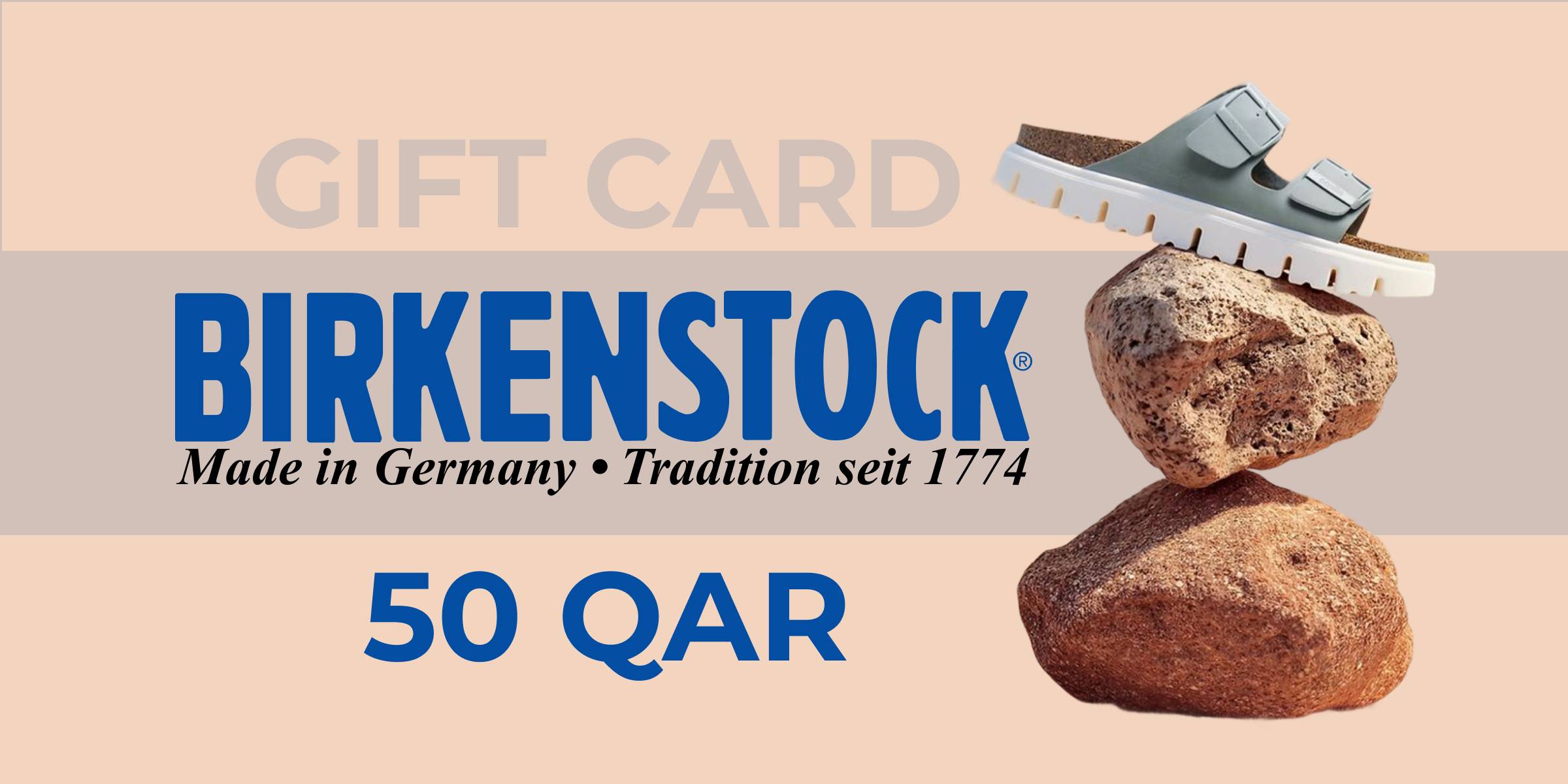 Birkenstock Gift Cards 50 QAR - Standard