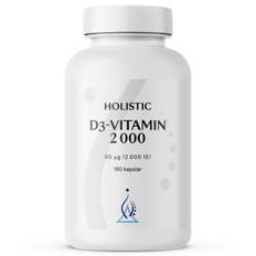 D3-vitamin 2000, 180 kaps. - Holistic