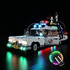 GC Light Kit för Lego Ghostbusters ECTO-1 10274 (Lego Set ingår inte) (fjärrkontroll)