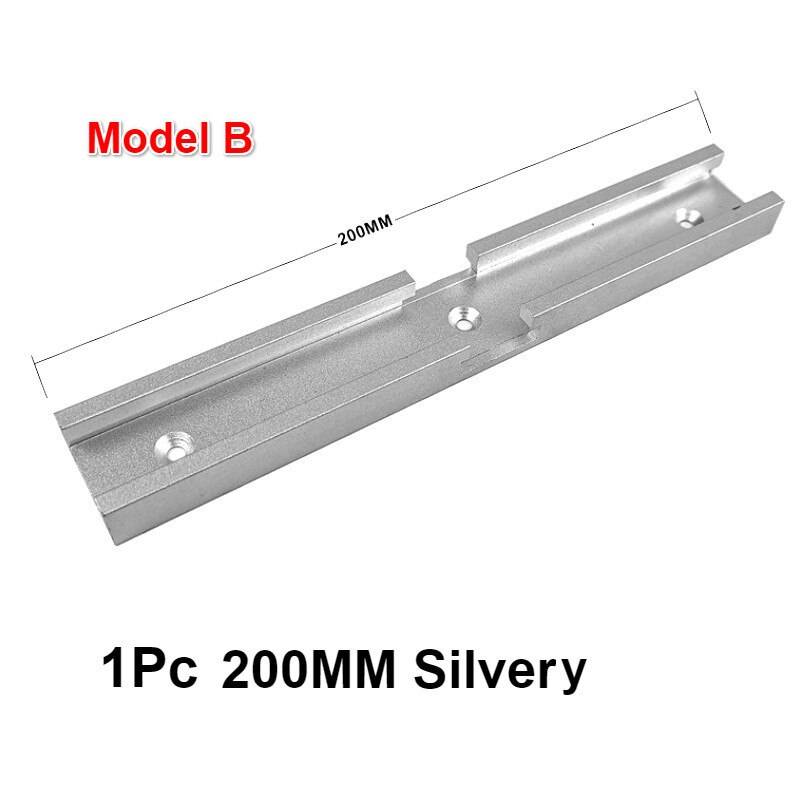 T-spår Korskoppling 30mm - 1st 200mm b silver-