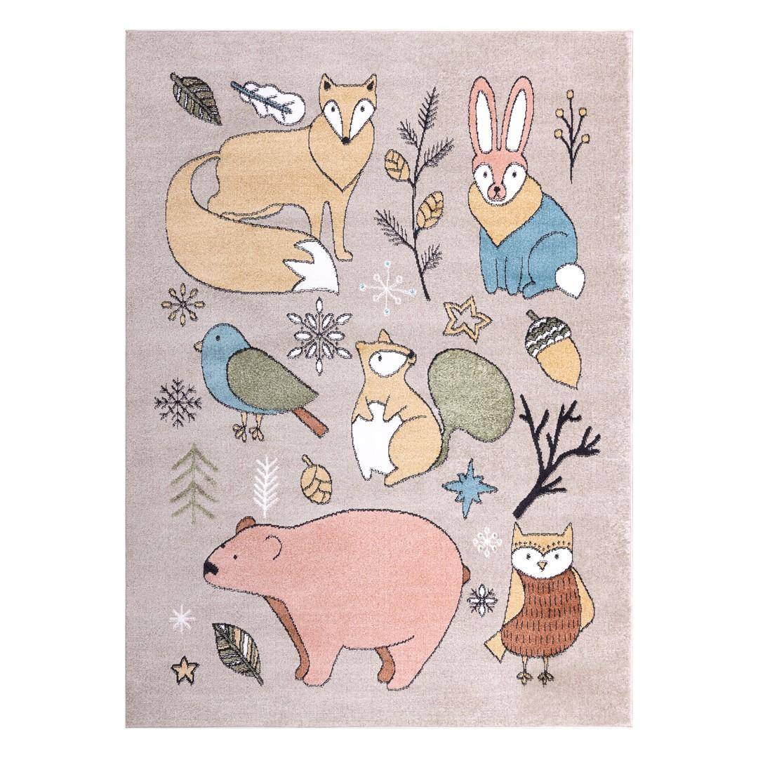 Gulvtæppe Beo Forester 120 x 170 cm - beige