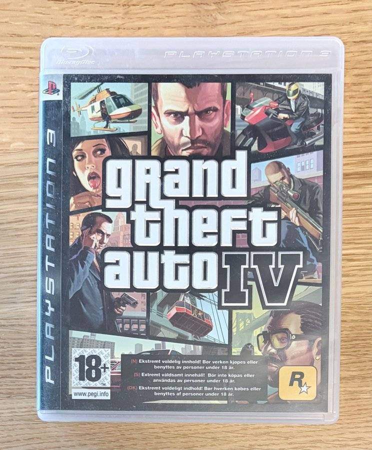Grand Theft Auto IV (GTA 4) PlayStation 3 (PS3)