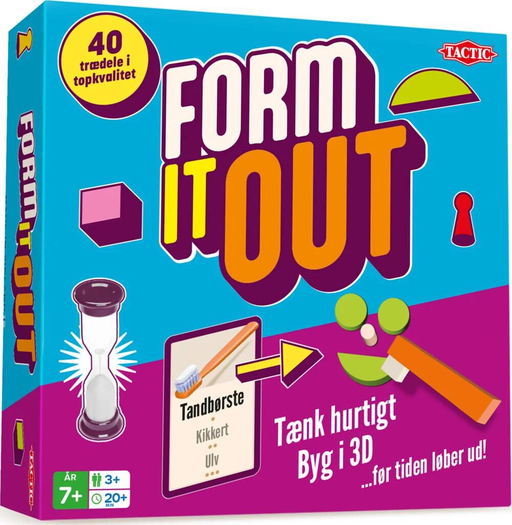 Tactic - Form It Out - Kreativt Gættespil