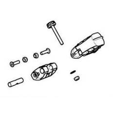 Thule 54519 Fixation Kit För Thule OutWay Cykelbärare