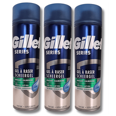 Gillette Series Sensitive Barber Gel, 3 stk.