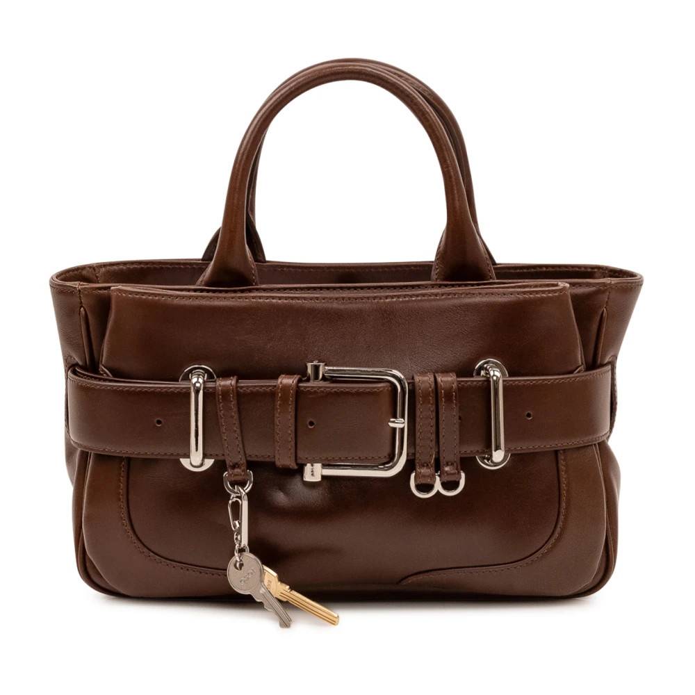 OSOI Tote Brocle Mini - Tasker - Dame - Brun - ONE SIZE - Læder