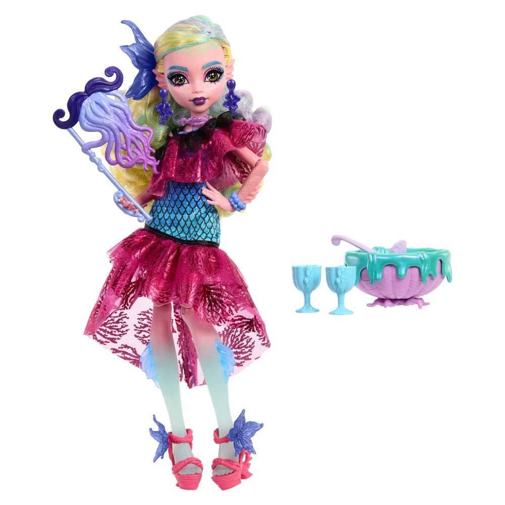 Monster High Ball Lagoona Blue Dukke Monster High Ball Dukker HNF71