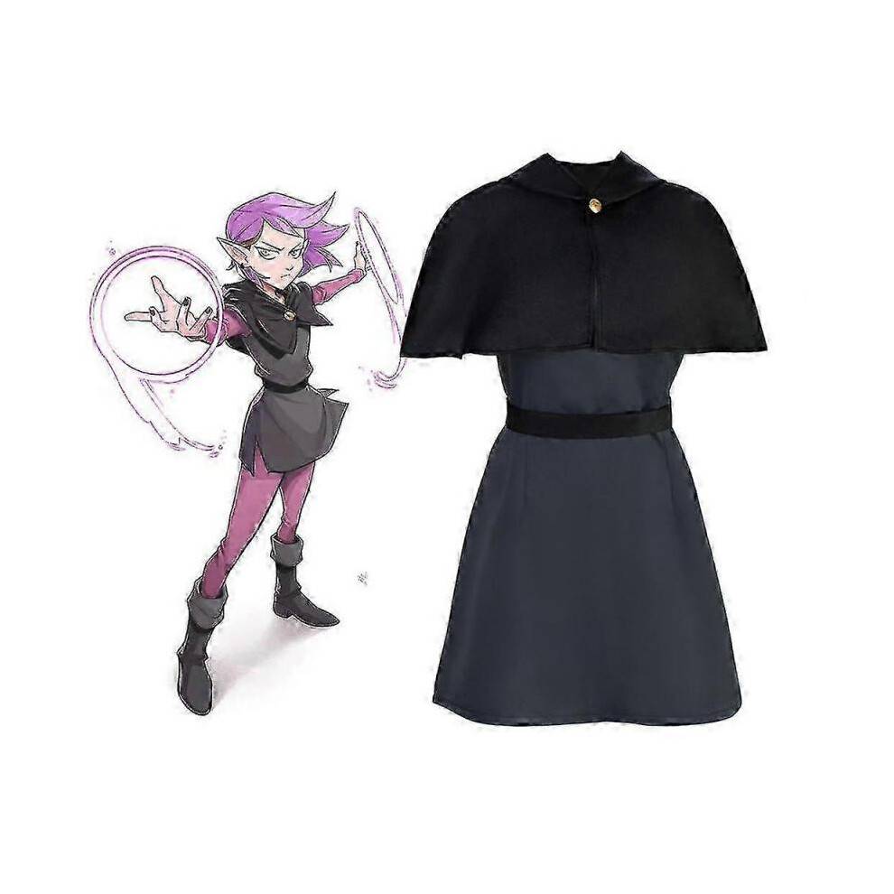 (Amity full set, unisex) 2025 Anime Owl Magic Club Cos Costume Ruth Nosy School Uniform Amity Cosplay Costume Edalyn Skirt high quality MTS