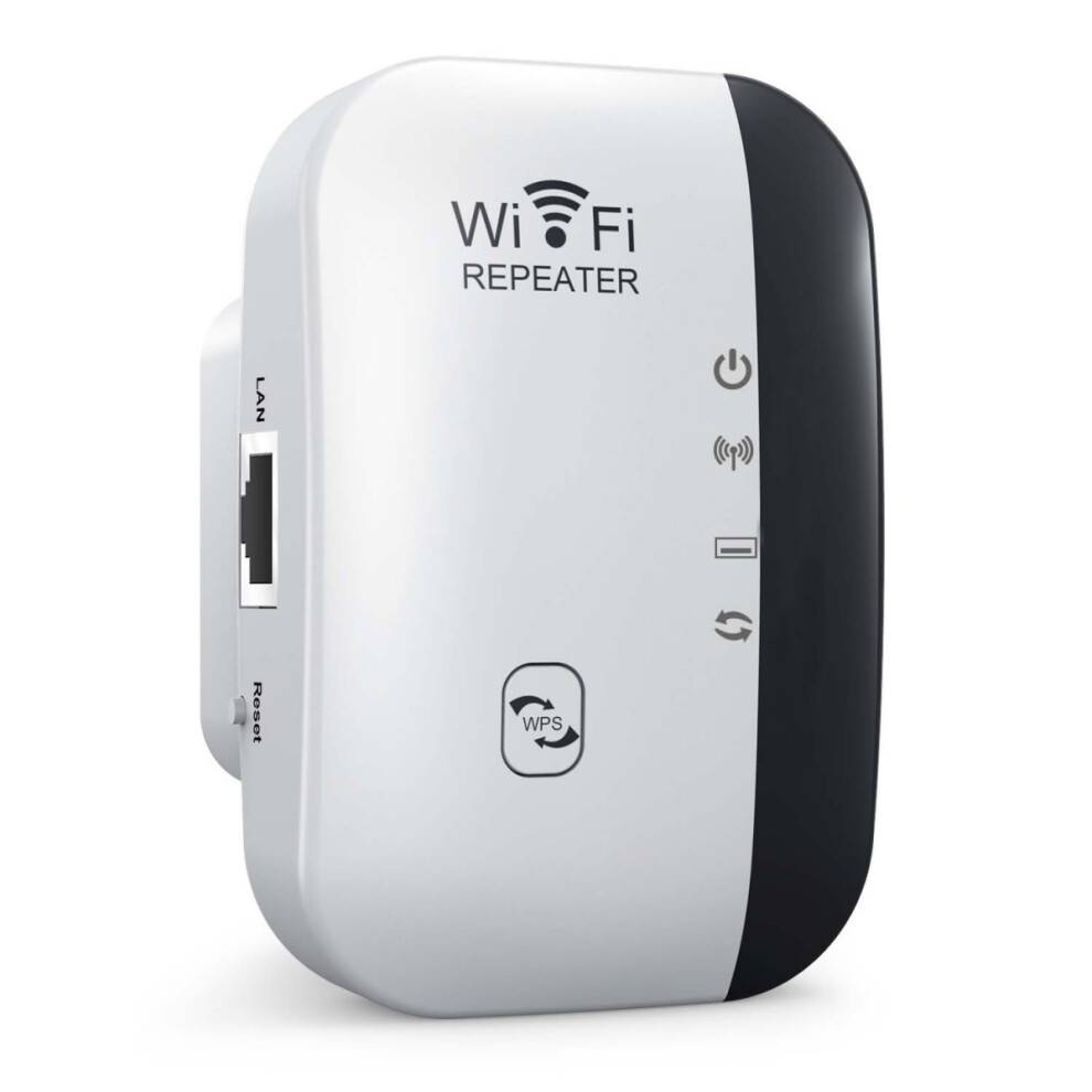 Seneste model 2025 Hurtigste Wifi-forstærker, Wifi-repeater, Wifi-booster, dækker op til 465 m² og 50 enheder, inte