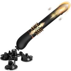 Paloqueth Vibrator Fuck Machine with Suction Cup Black - svart