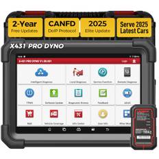 LAUNCH X431 PRO Dyno OBD2 Diagnosegerät: 2024 Neu X431-Scanner mit ECU-Codierung 38+ Dienste Bi-direktionale Steuerung OEM Alle-System-Diagnose Scan Tool, AutoAuth für FCA SGW, 2 Jahre Gratis-Update