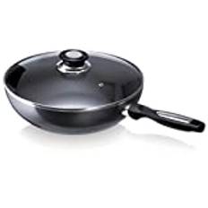Beka Pro Induc Aluminium Non-Stick Wok med glaslock 28 cm