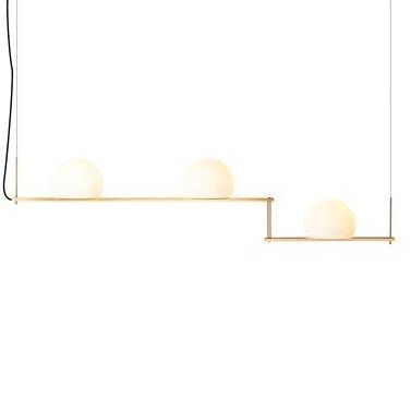 Estiluz Circ T-3716 Pendel Satin Gold / Svart - Pendellampor Glas Svart - 037166170_26S