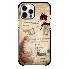 Black Clover Yuno Grinberryall Phone Case For iPhone Samsung Galaxy Pixel OnePlus Vivo Xiaomi Asus Sony Motorola Nokia - Yuno Grinberryall Page Of A Book Vintage Anime Illustration