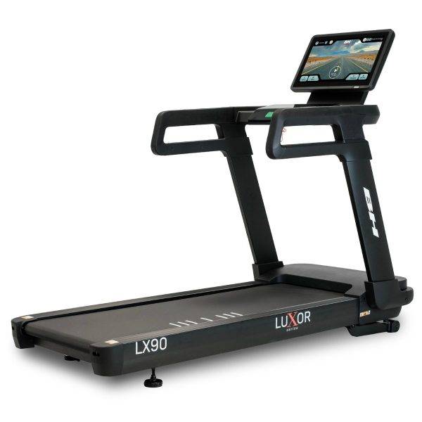 Löpband LX90 Multimedia BH Fitness Stål Svart