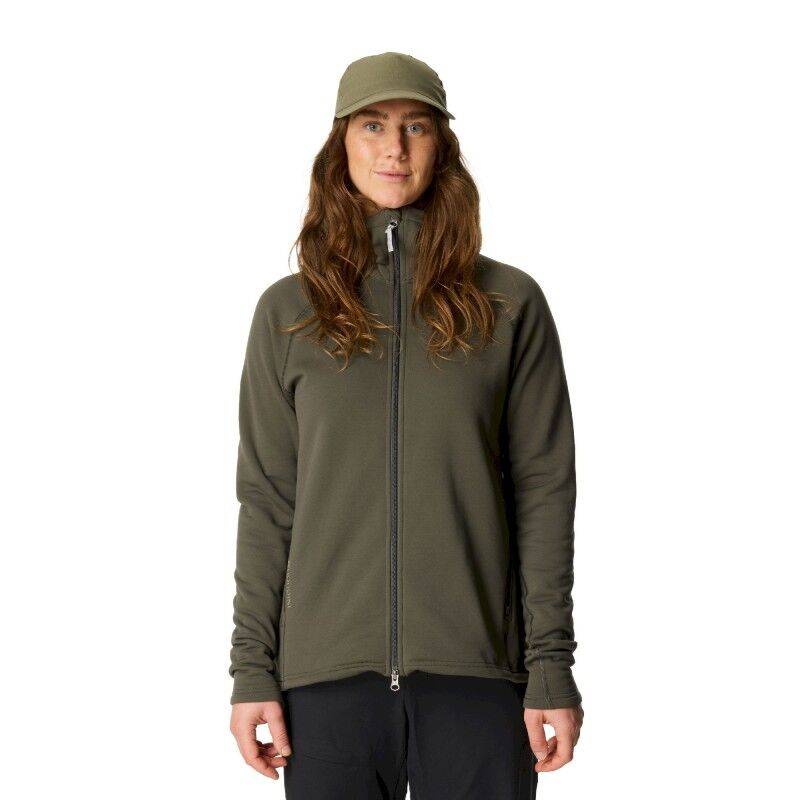Houdini Sportswear Power Up Houdi - Fleecetröjor - Dam Baremark Green L