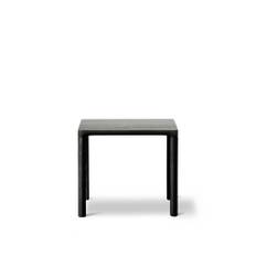 Fredericia Furniture - Piloti Table, 39 x 31 cm, Svartlackerad ek - Soffbord - Hugo Passos