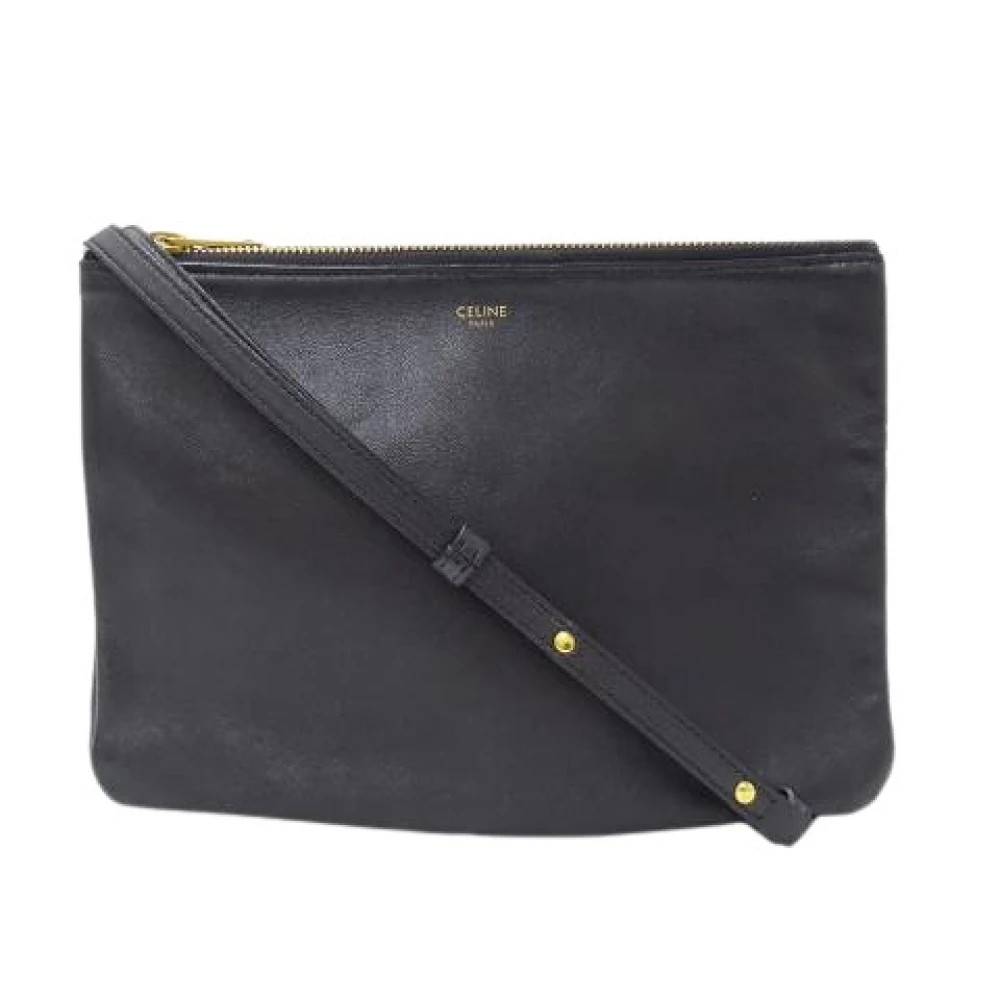 Celine Vintage Pre-owned Vintage Crossbody Bag - Vintage - Dame - Sort - ONE SIZE - Uld