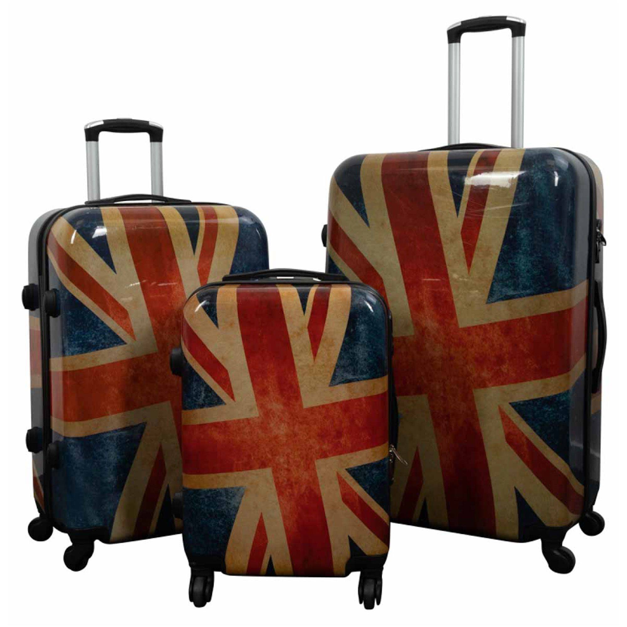 Kuffert - Kuffert med motiv - Union Jack - Hardcase letvægt kuffert