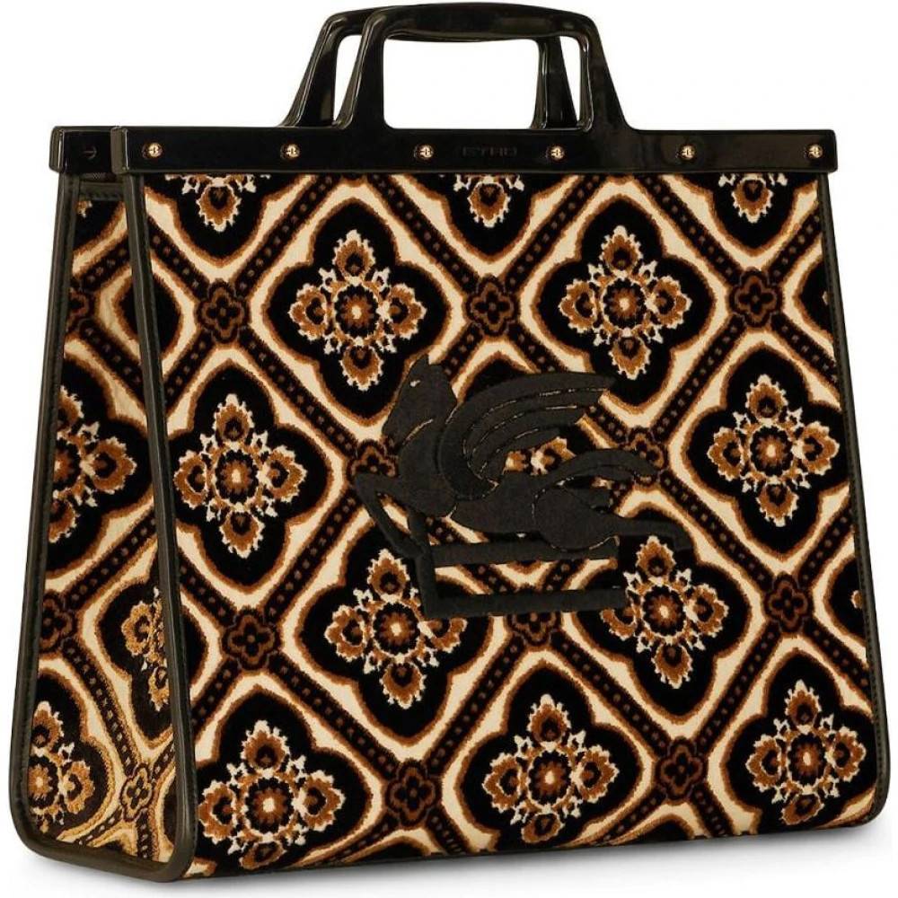 Etro Love Trotter Lille Taske - Tasker - Dame - Brun - ONE SIZE - Læder