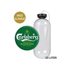 Carlsberg Pilsner (m/slange) fustage Draughtmaster 4,6% 20 Liter