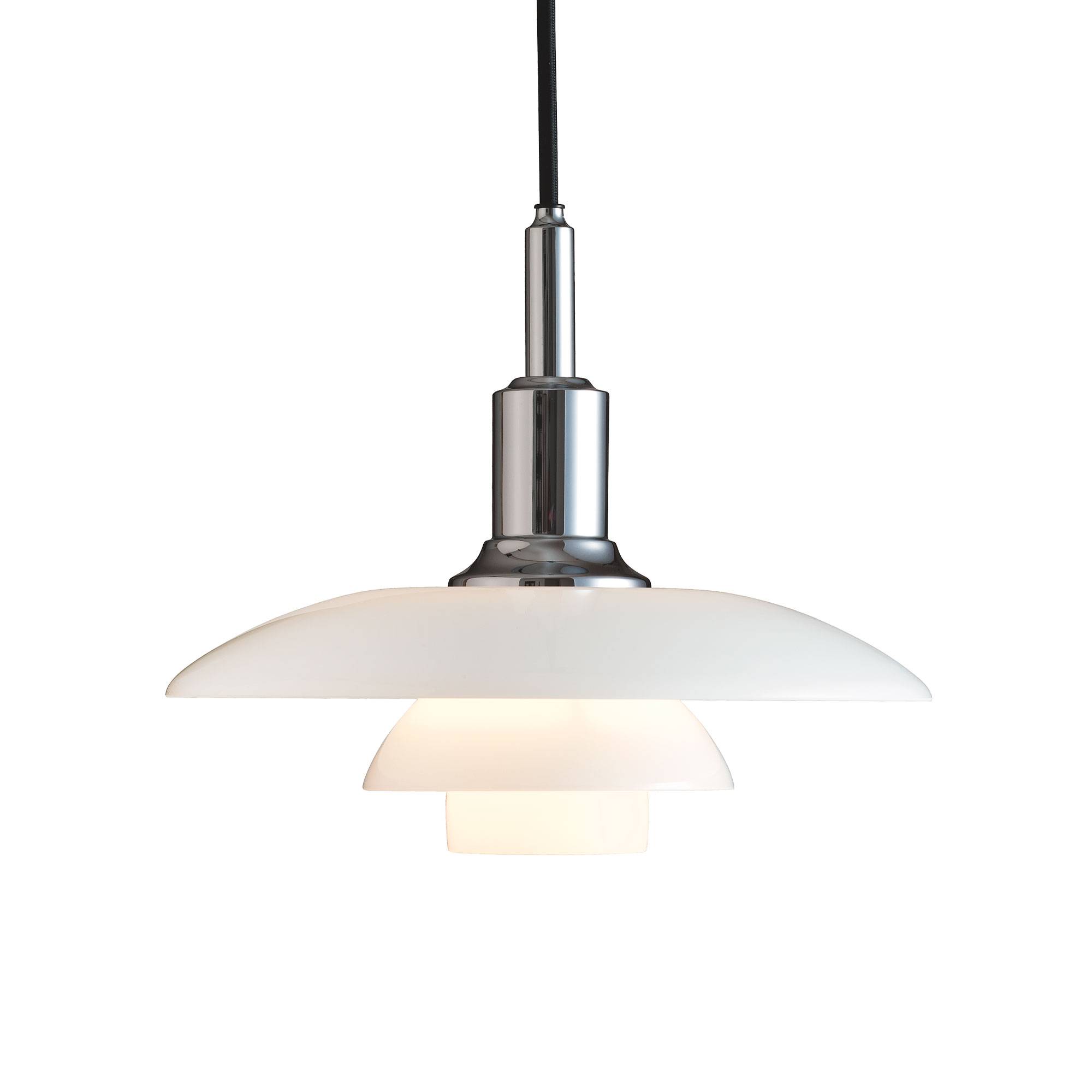 Louis Poulsen PH 3/2 Pendel af Poul Henningsen - Krom.