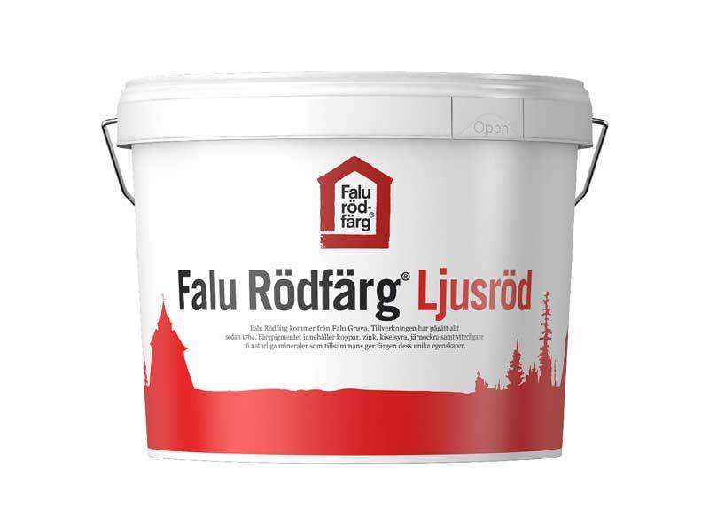 Falu Rödfärg - Original Ljusröd - 5 L