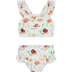Hust & Claire Badebeklædning Hchala Bad Str 5/6Y - Wan Blue Bikinier hos Magasin