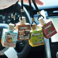 1 st 8 ml solid doftdiffusor för bilen, luftrenare för bilen, utvald bland högkvalitativa dofter, masterblandad, hemdoft, luftfräschare för bilen lämp (FROSTAD MOCHA,Ananasparadiset,GLÄDJIG DAGGPÄR,FRÄCK JORDGUBB)