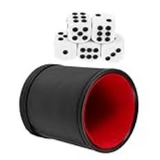 Abaodam Tärningskopp Party Tärningsspel Bord Brädspel Tärningar Spel Del Tärning Container Brädspel Tillbehör Tärningar Shake Container Tärning Shaker Kopp Spel Partytärningar Brädspel