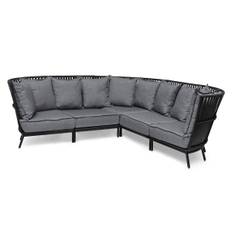 JET SET LOUNGESOFFA EXKL BORD
