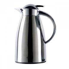 alfi 1422 000 100 Thermoskanne Isolierkanne "Signo" aus Metall, 1 l, chrome