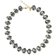 Caroline Svedbom Bianca Halsband / Black Diamond (Rhodium)