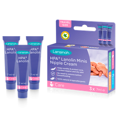 Lansinoh HPA Lanolin Brystvortecreme - 7 ml (3 stk)
