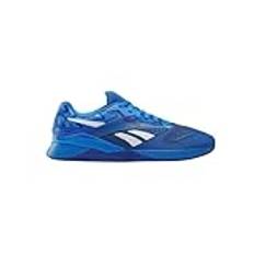 Reebok Unisex Nano X4 träningsskor, Kinetic Blue/Boundless Blue/Moon, 8 UK, Kinetic Blue Boundless Blue Moon, 42 EU