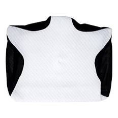 HOMCA Ersättnings Örngott, Maskin Tvättbart Ersättnings Örngott, Memory Foam Örngott för HOMCA PL02 60 x 40 x 11/13cm Kudde, Svart