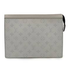 Louis Vuitton Vintage, Pre-owned, Herr, ONE Size, Läder, Pre-owned Canvas kuvertvskor
