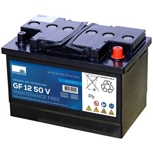 Sonnenschein GF12 050V 55Ah GEL batteri.