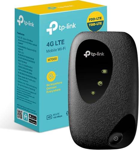 TP-LINK M7010 / mobil router trådlös router Singel-band (2,4 GHz) 3G 4G