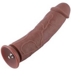 28,2 x 6,2 cm Hismith Dildo Silikon Kliclok brown